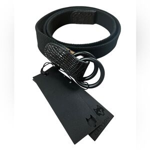Greyson Clothiers Croc O-Ring Belt – Size Medium Black (NWT)